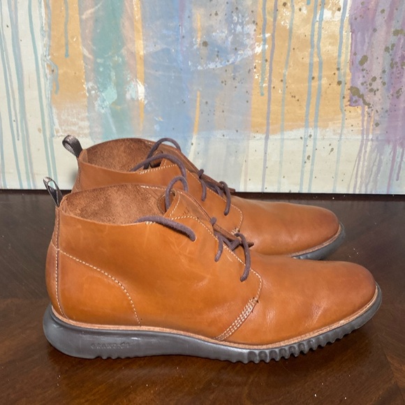 Cole Haan 2.Zerogrand Chukka Boot British Tan Java style Mens size 11M - Picture 1 of 7